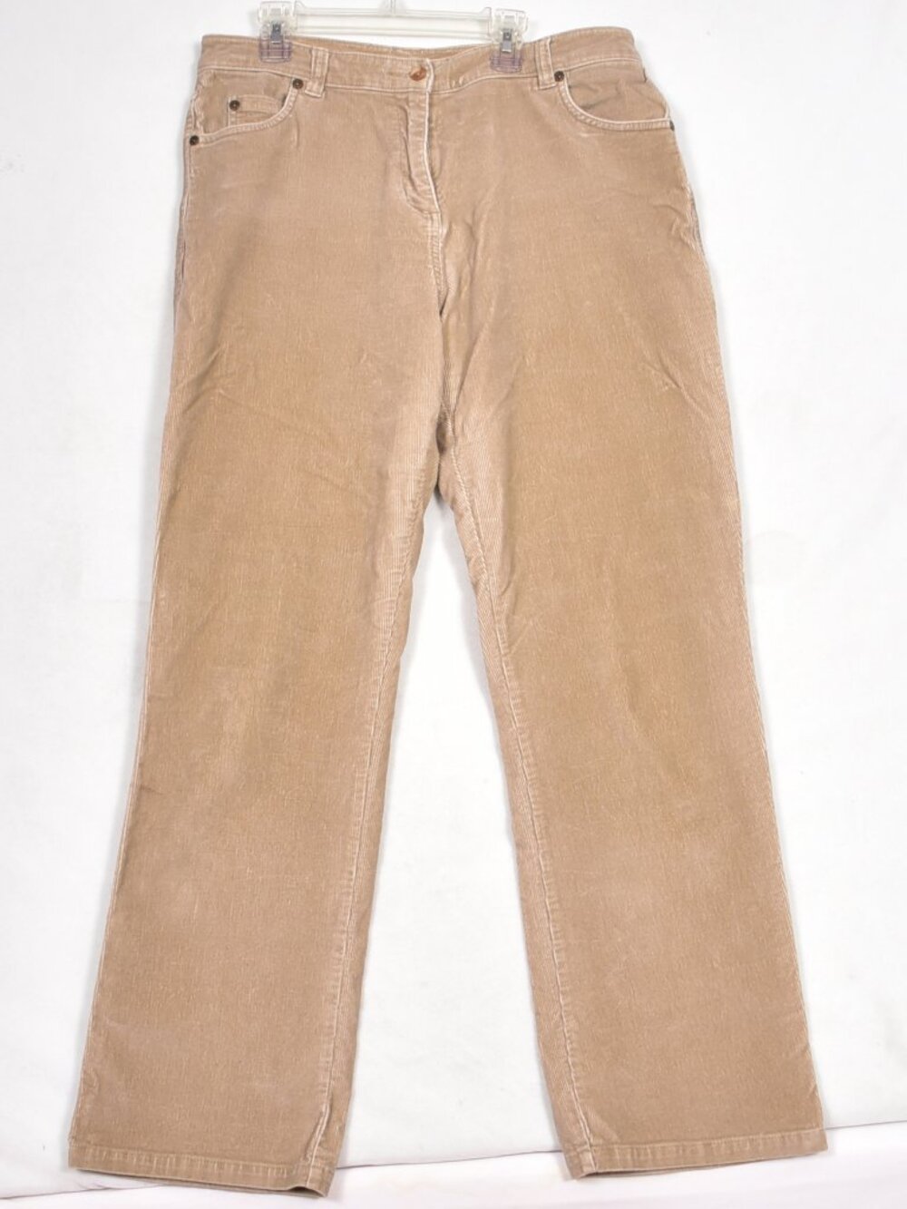 Woolrich Women’s Khaki / Tan Corduroy Pants Size 10 Y2K